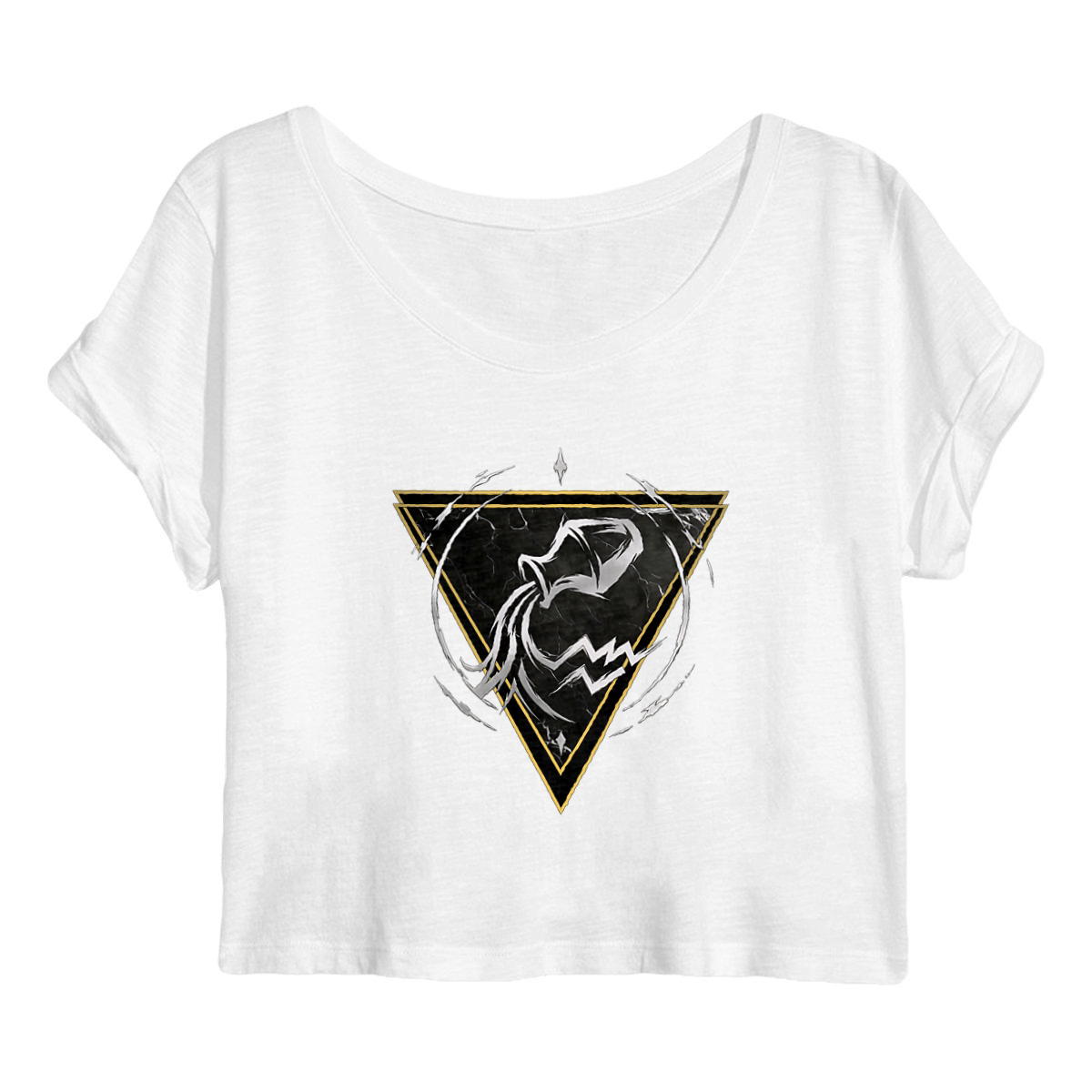Image front Crop top Femme - Découvrez le Verseau avec Kek-Ina