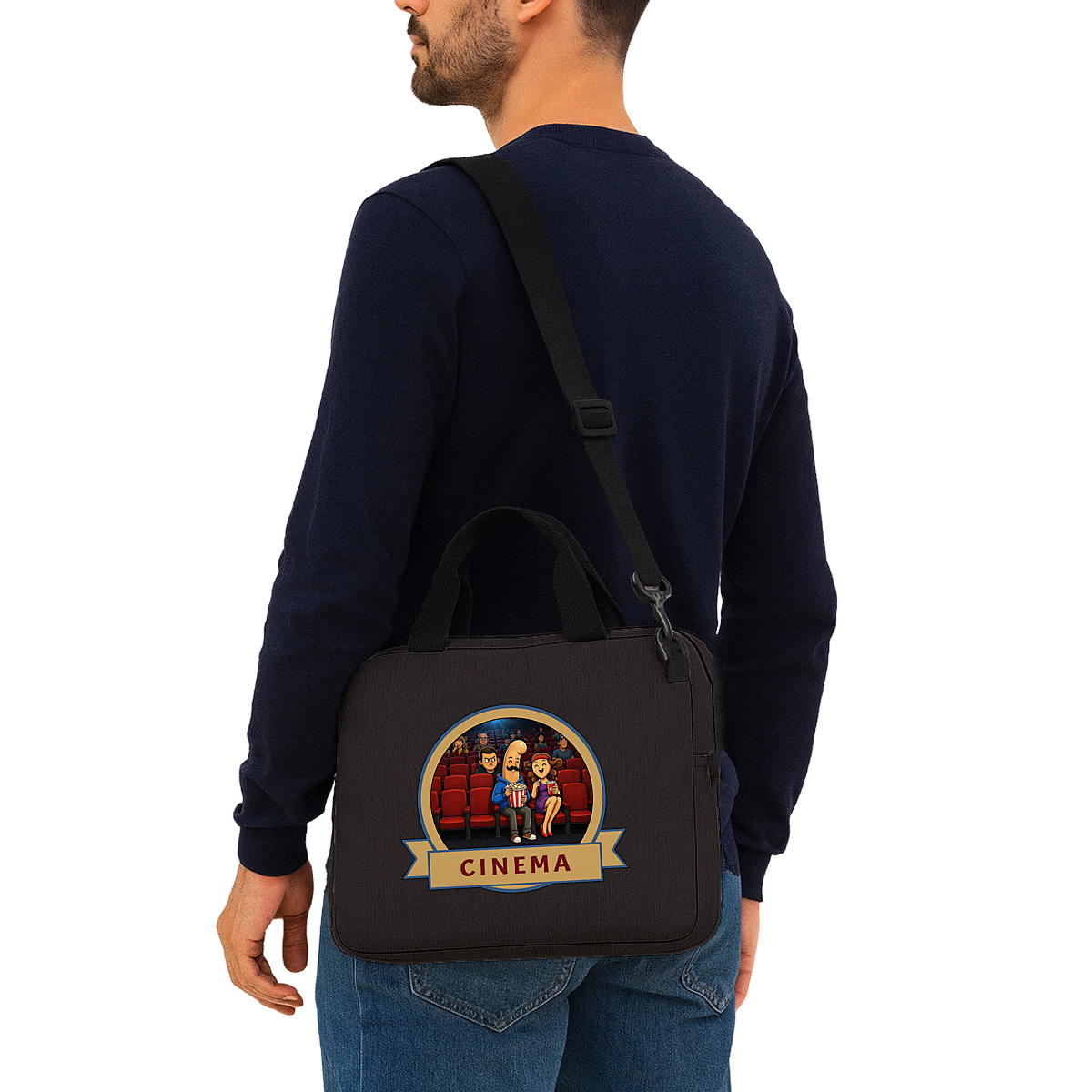 Sac pour ordinateur portable Kékette et Vagina au cinéma