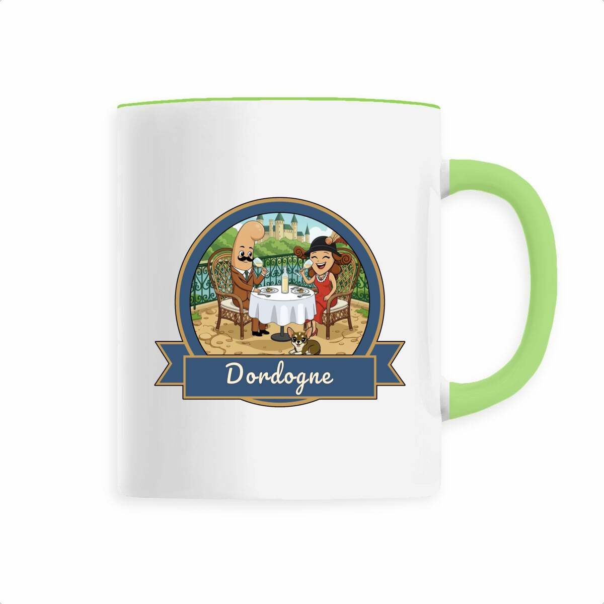 Mug céramique "Kékette et Vagina "Dordogne" - Image