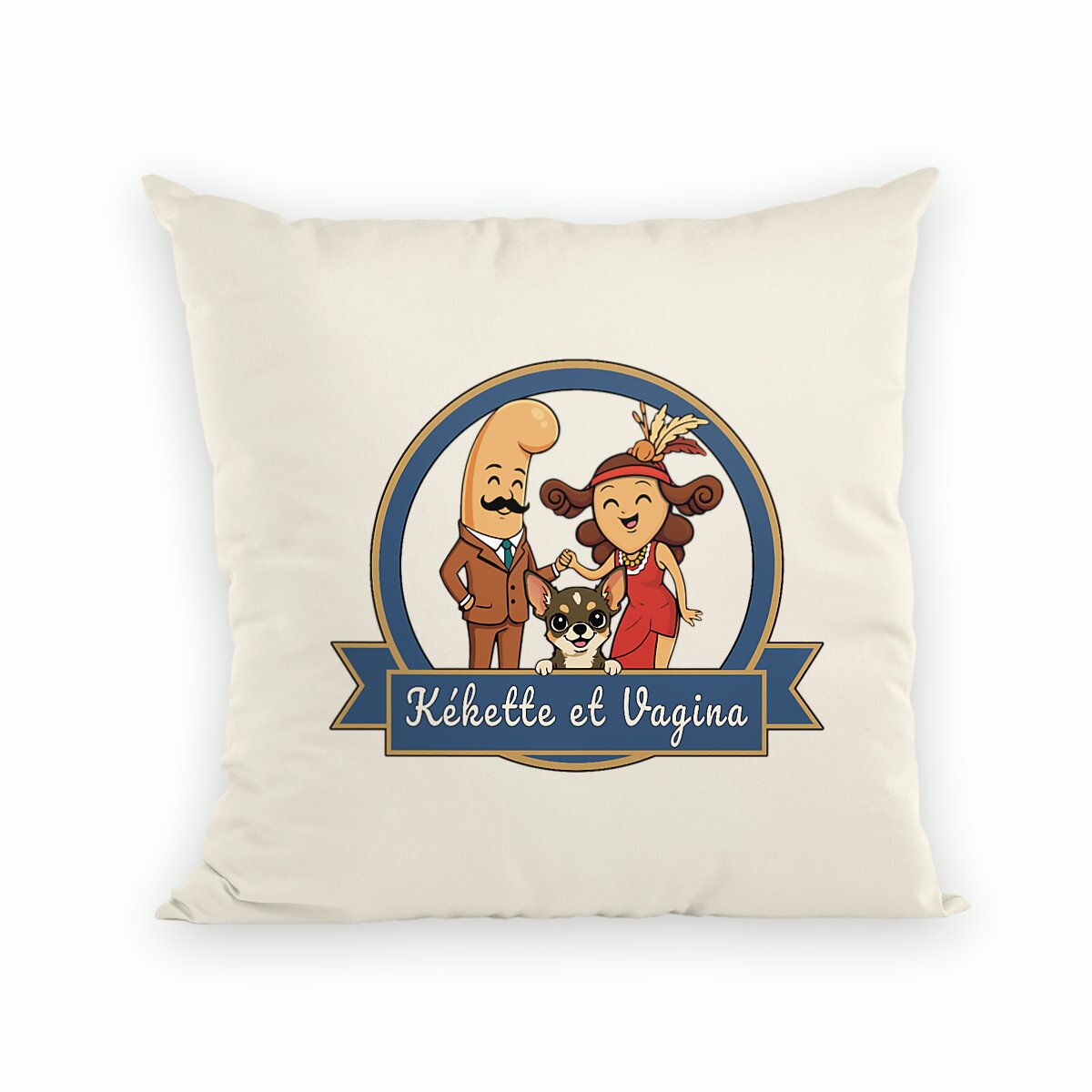 Coussin Kéva : Élégance et confort à la maison - Image