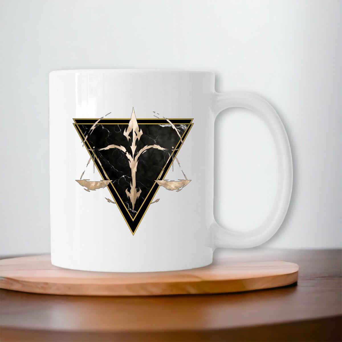 Image front Mug Céramique Balance - Tasse Signe Astrologie Air Idée Cadeau Originale