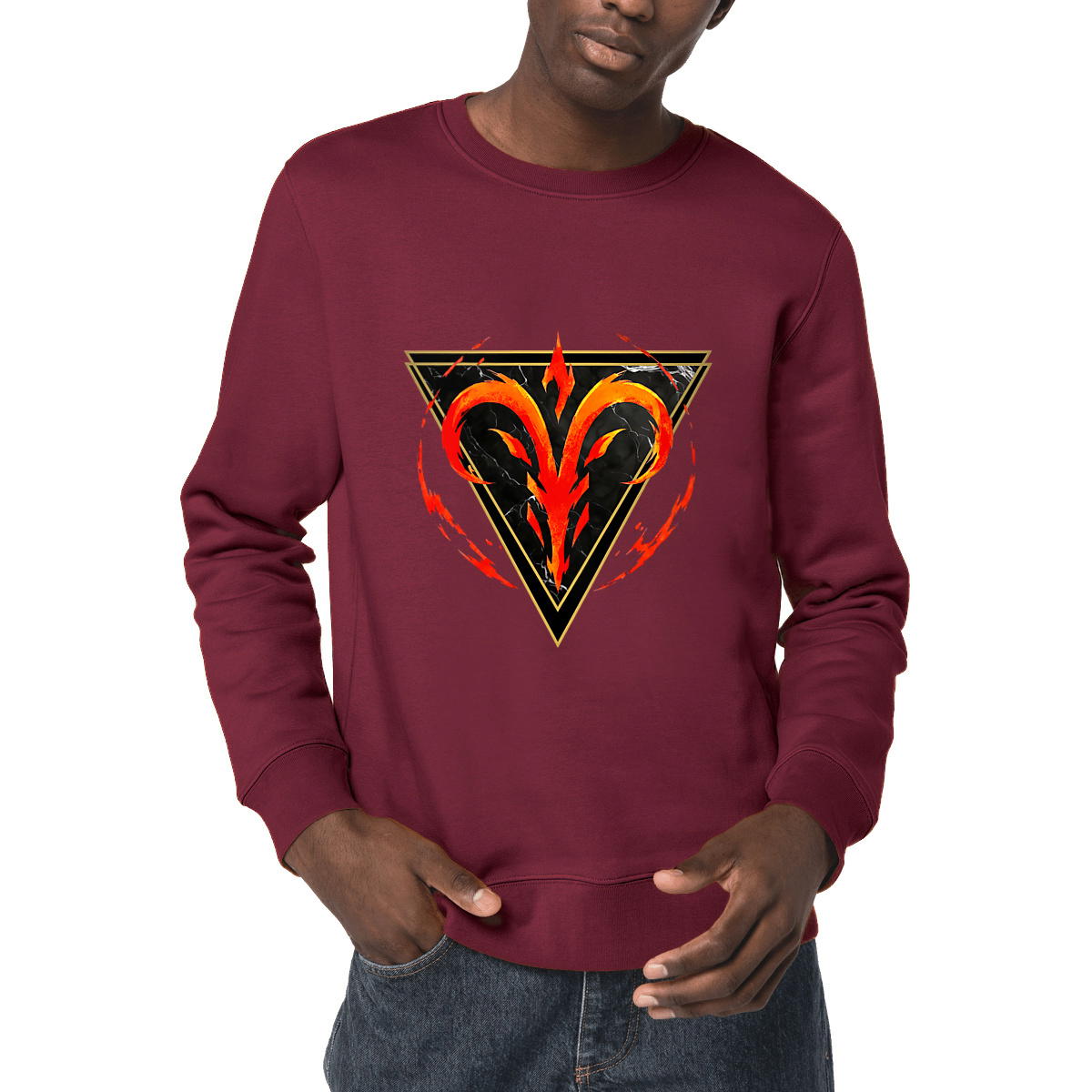 Sweat-shirt Léger Unisexe Zodiac par Kek-Ina : Bélier