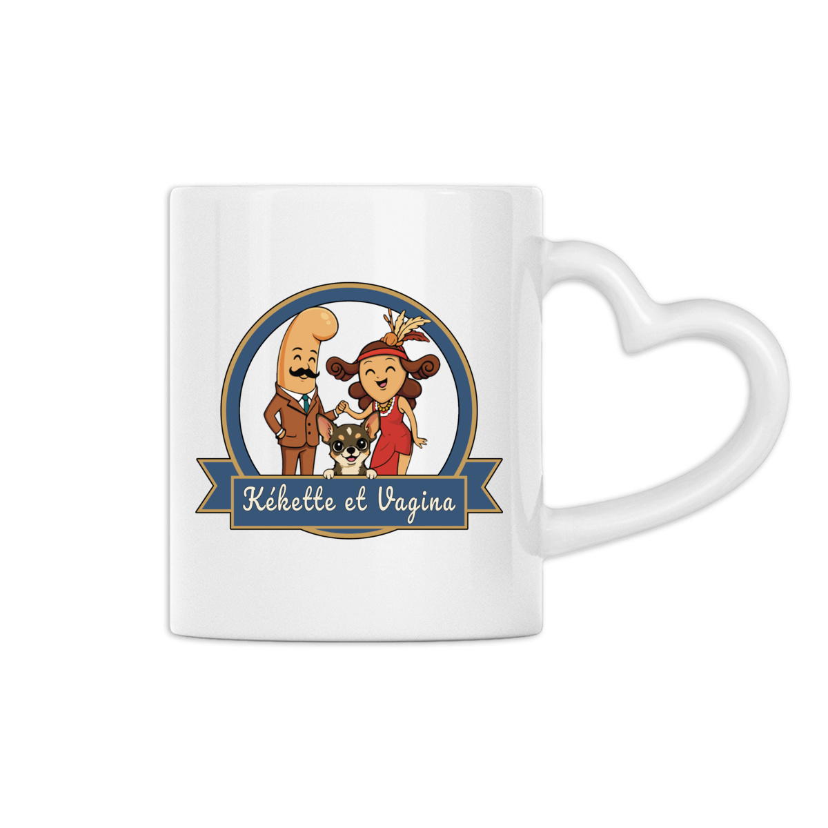 Mug signature: Kékette et Vagina (logo officiel) - Image