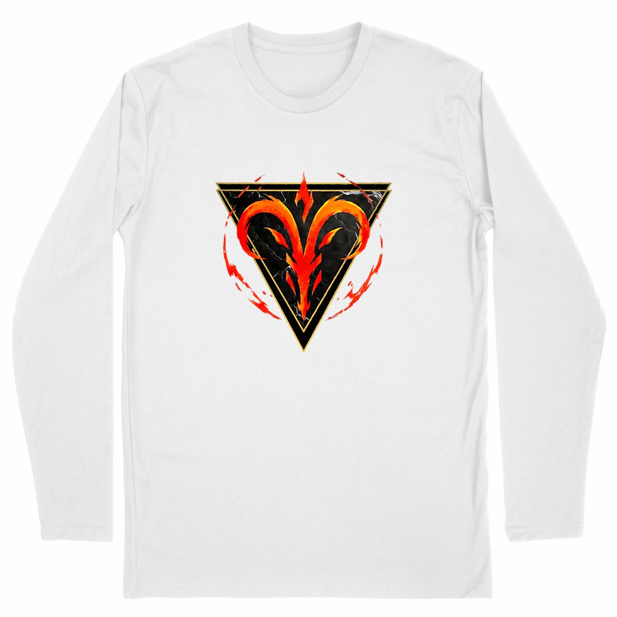 T-shirt Homme classique manches longues - Énergie du Bélier - Image