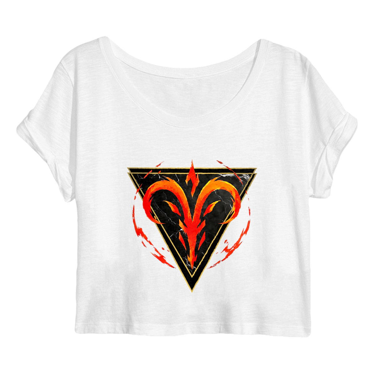 Crop top Femme - Zodiac par Kek-Ina : Bélier - Image