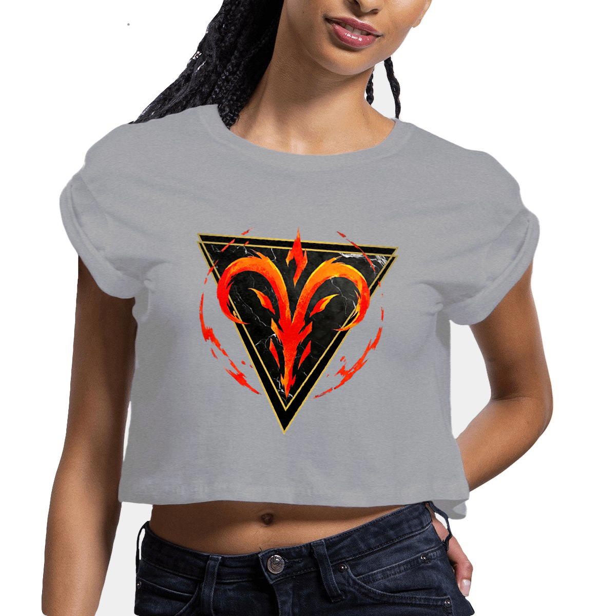 Crop top Femme - Zodiac par Kek-Ina : Bélier