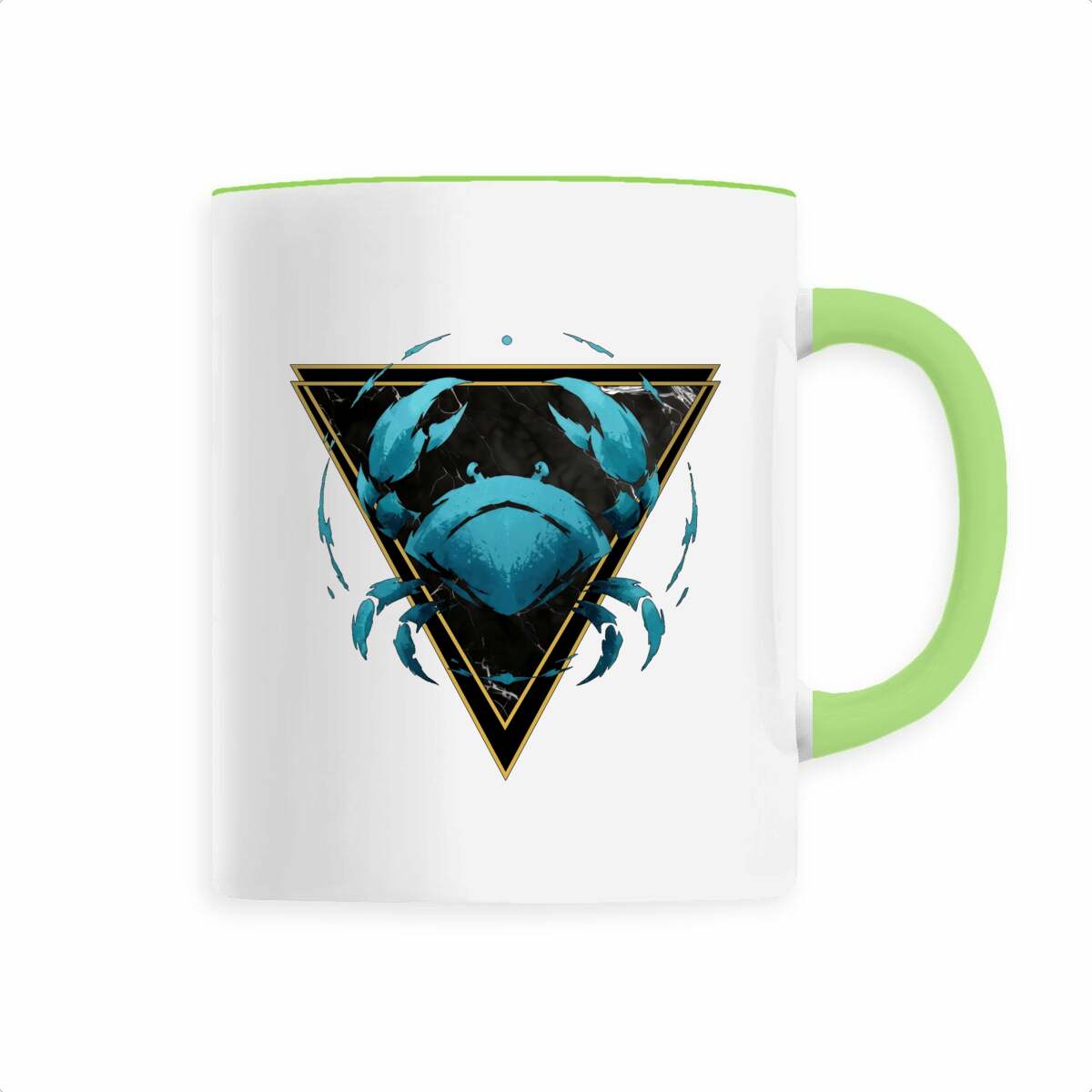 Image front Mug Céramique Cancer - Tasse Signe Astrologie Eau Idée Cadeau Originale