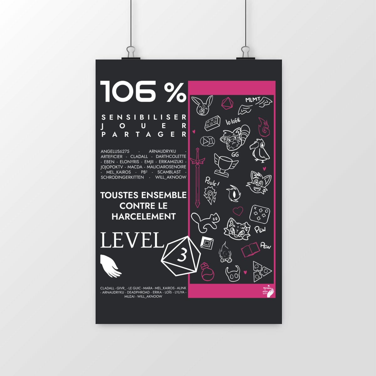 Image front Affiche 106% Level 3