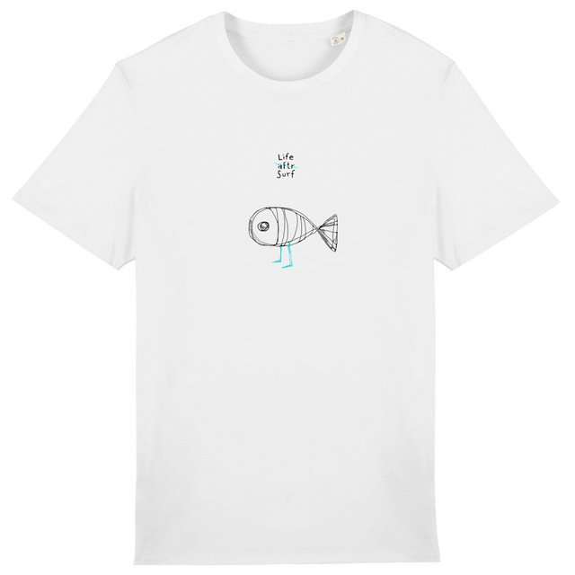 camiseta algodón orgánico FISH-FOOT