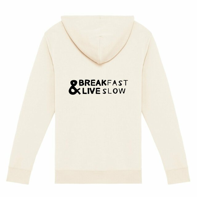 sudadera gruesa cremallera BREAKFAST & LIVESLOW - Image