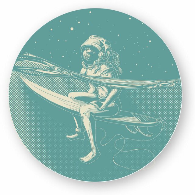 5 sticker LIKE OTHER PLANET