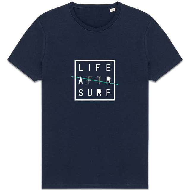 camiseta algodón orgánico LIFE AFTR SURF - Image