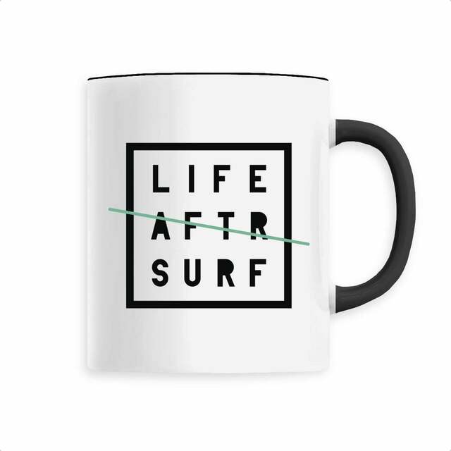 TAZA CERÁMICA [LIFE AFTR SURF]