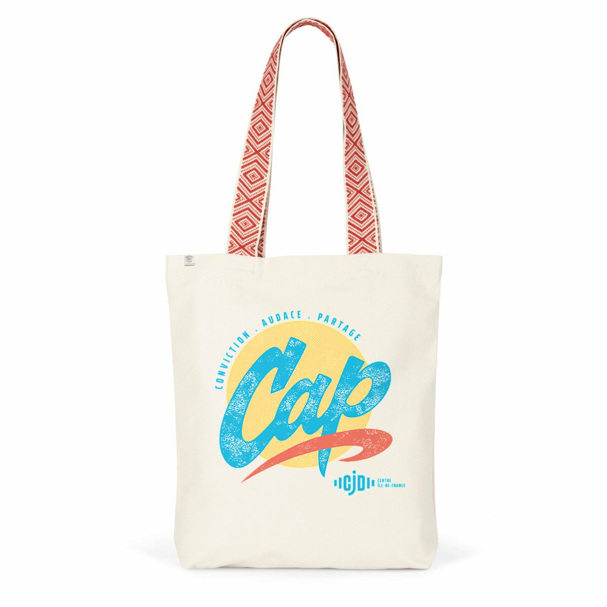 Totebag ethnique logoté CAP - Image