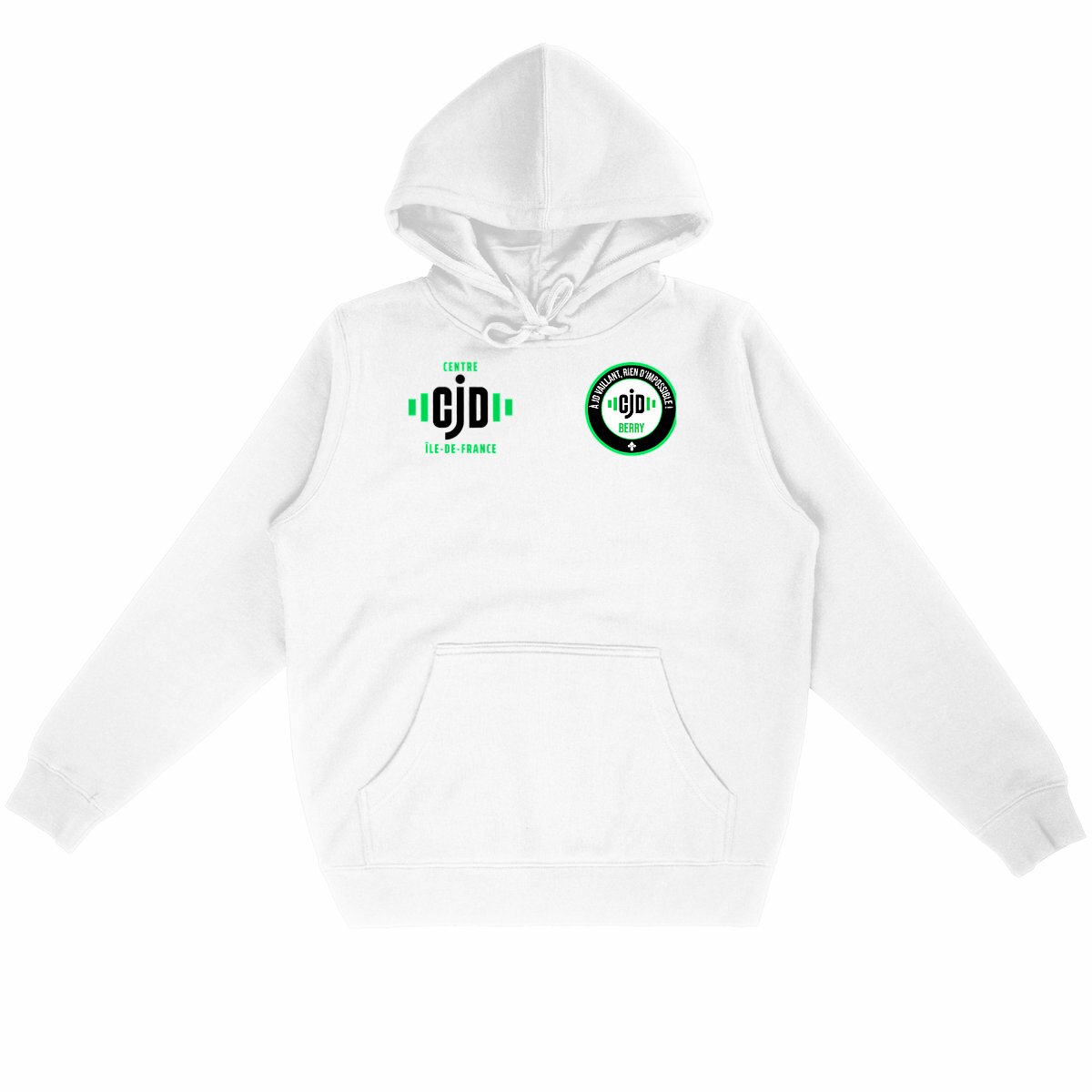 Sweat à capuche unisexe CJD BERRY - Image