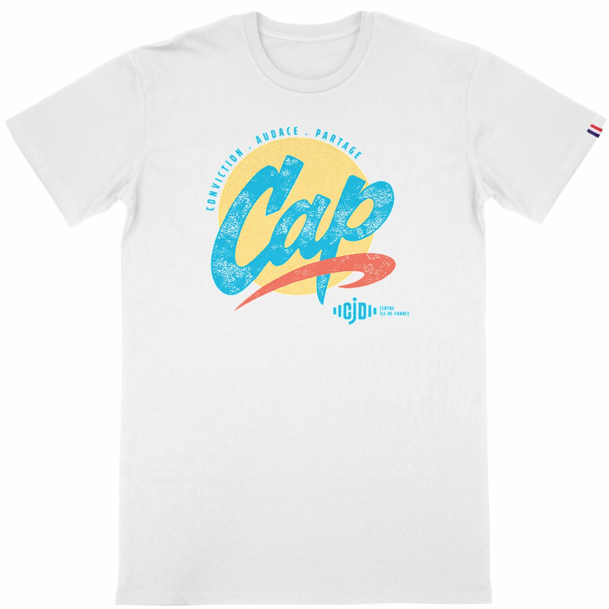 T-shirt Homme Made in France logoté CAP - Image