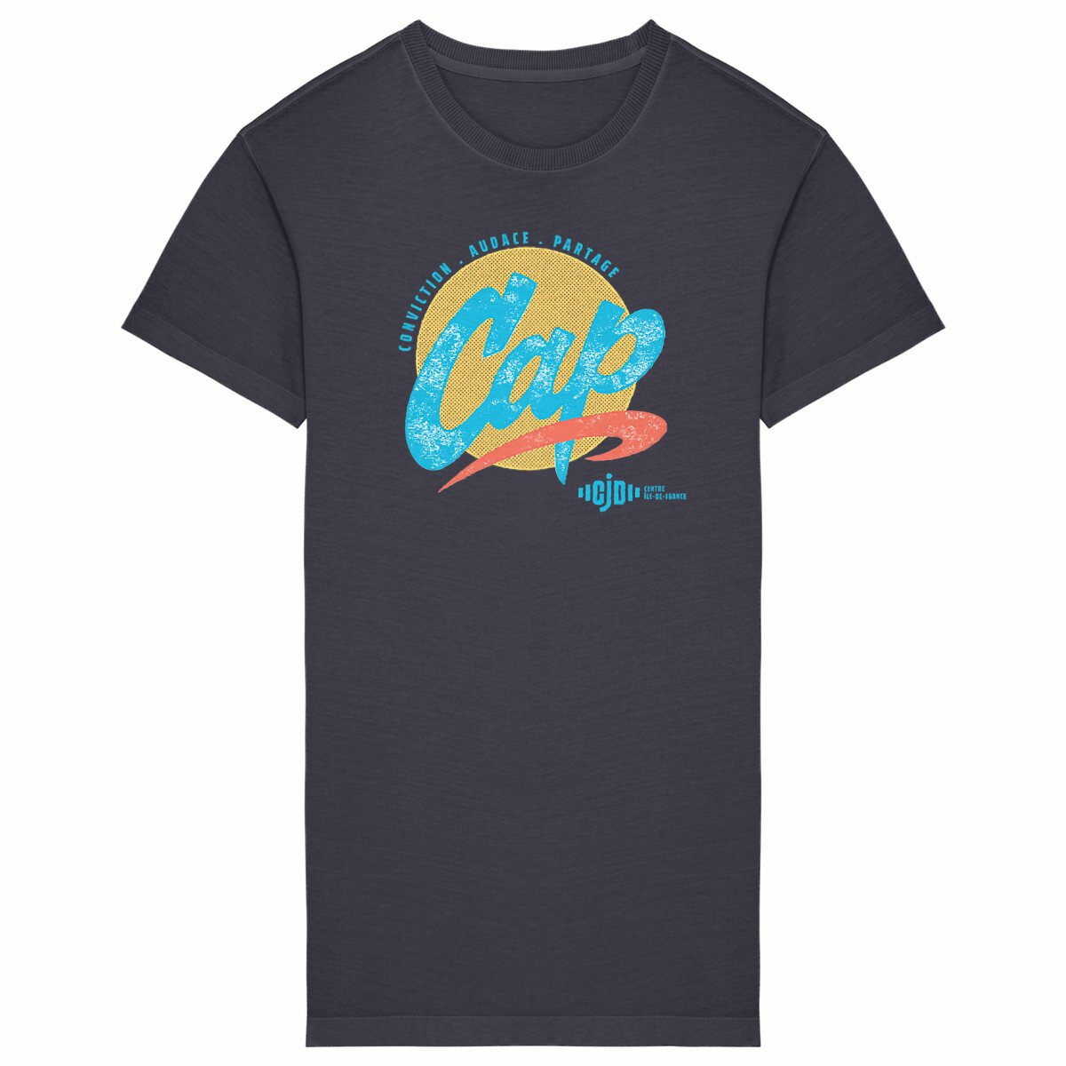 Robe T-shirt Vintage Femme logoté CAP - Image