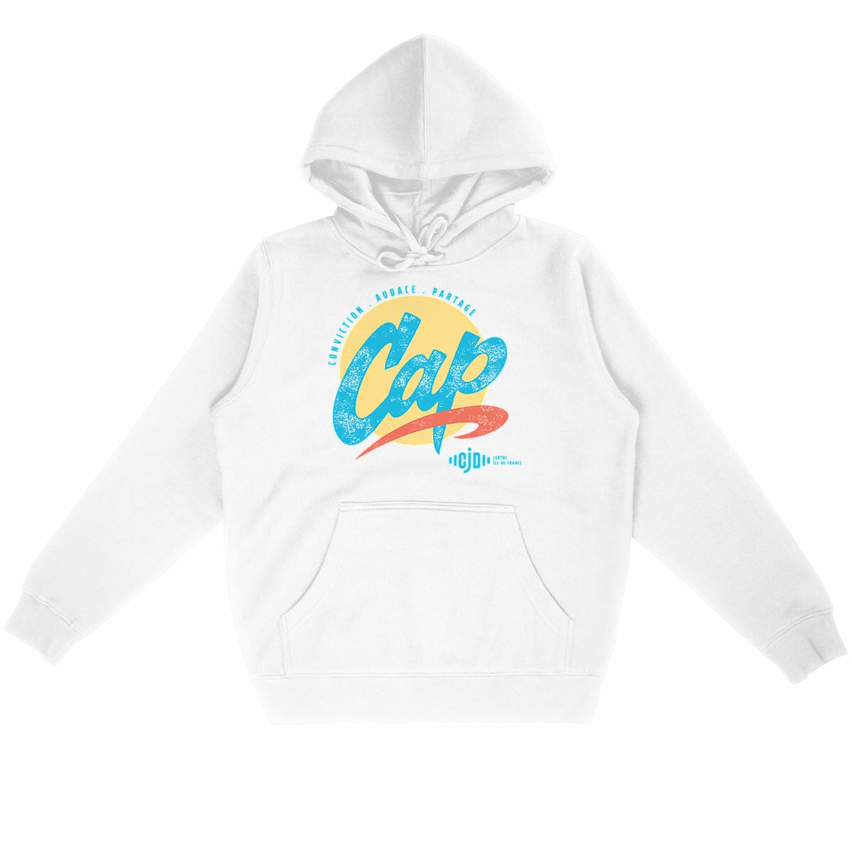 Sweat à capuche Léger Unisexe logoté CAP