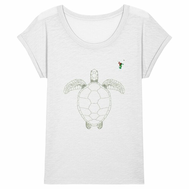 Image back T-shirt Femme Slub - Premium Plus_ Nyamba