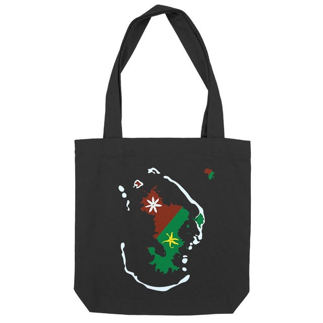 Image back Totebag épais - Premium Plus - Ramani ya Maore - Carte de Mayotte - #accessoires