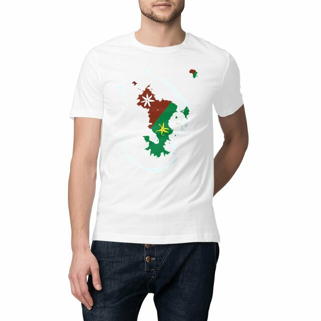 Image front T-shirt Unisexe épais - Premium Plus - Ramani ya Maore - Carte de Mayotte 