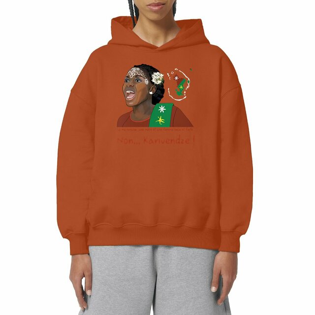 Image front Sweat à capuche Unisexe Oversized - Premium Plus - Karivendze