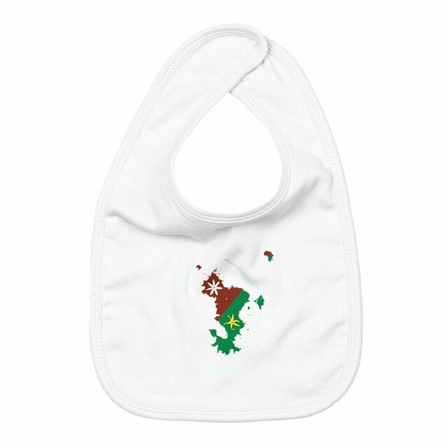 Image front Bavoir - Premium Plus - Ramani ya Maore - Carte de Mayotte - #accessoires