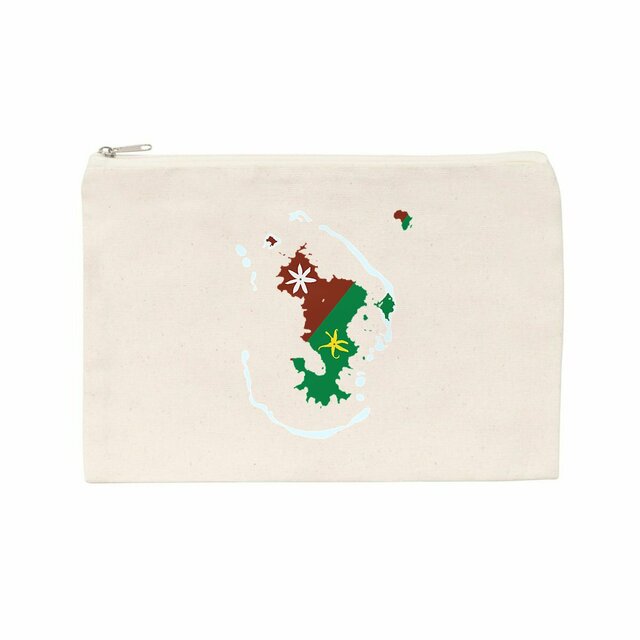 Image front Pochette - Premium Plus - Ramani ya Maore - Carte de Mayotte - #accessoires
