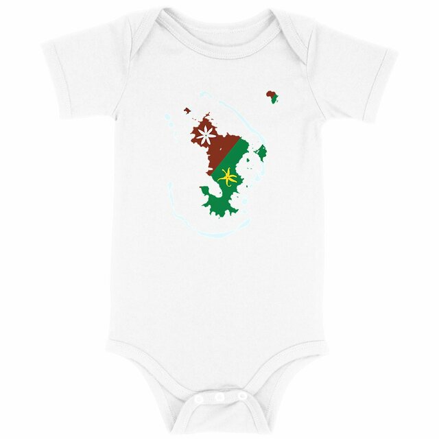 Image back Body bébé - Premium Plus - Ramani ya Maore - Carte de Mayotte - #accessoires 
