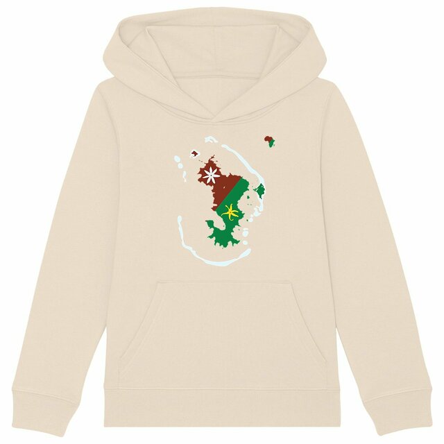 Image back eat à capuche Enfant - Premium Plus - Ramani ya Maore - Carte de Mayotte 