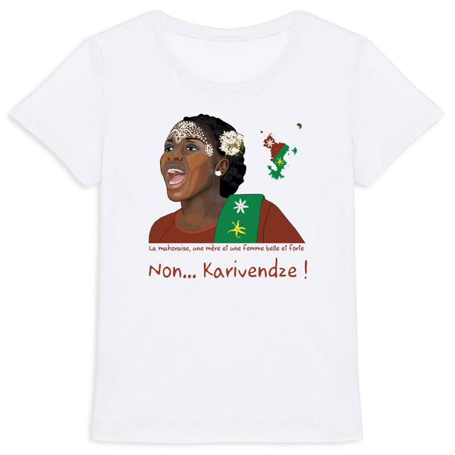 Image back T-shirt Femme - Premium Plus - Karivendze