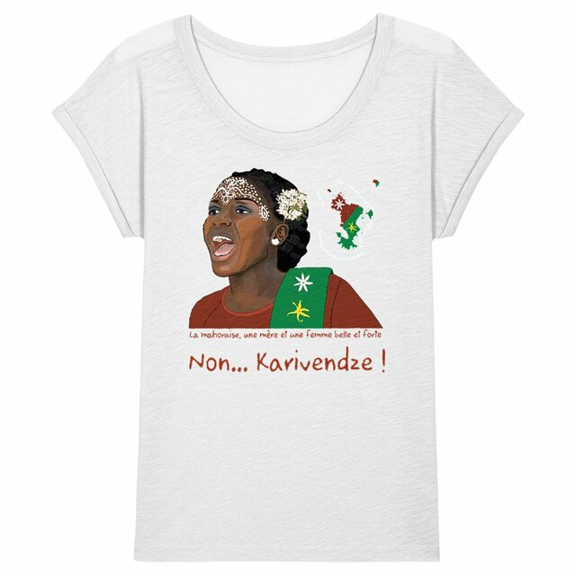 Image back T-shirt Femme Slub - Premium Plus - Karivendze