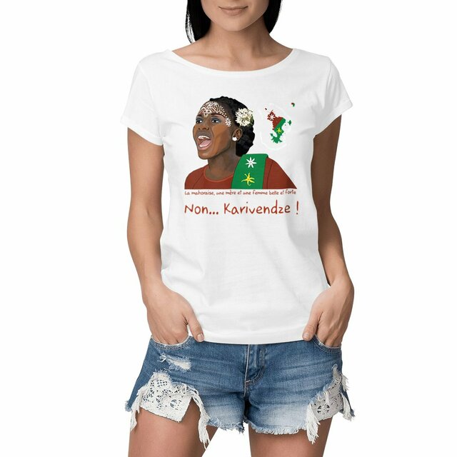 Image front T-shirt Femme Slub - Premium Plus - Karivendze