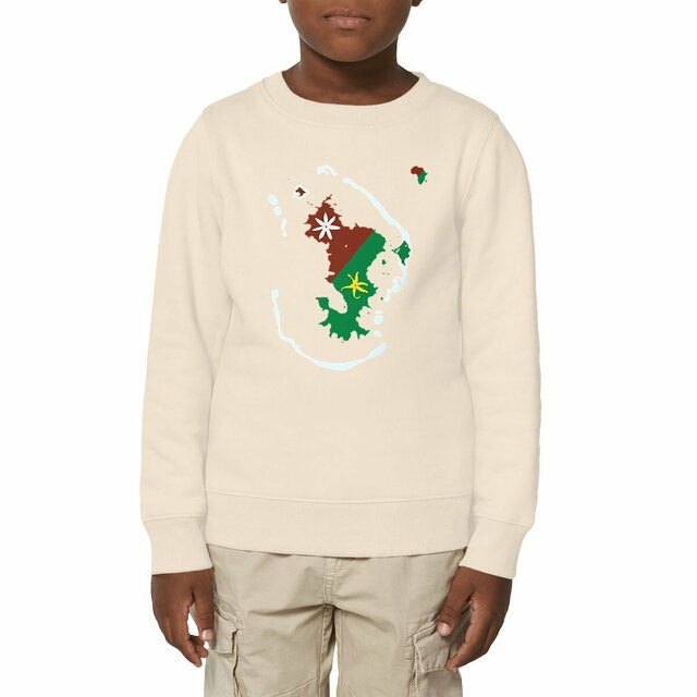 Image front Sweat-shirt Enfant - Premium Plus - Ramani ya Maore - Carte de Mayotte 