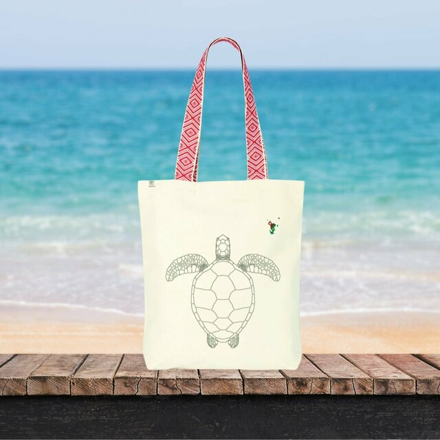 Image front Totebag ethnique - Premium Plus - Nyamba
