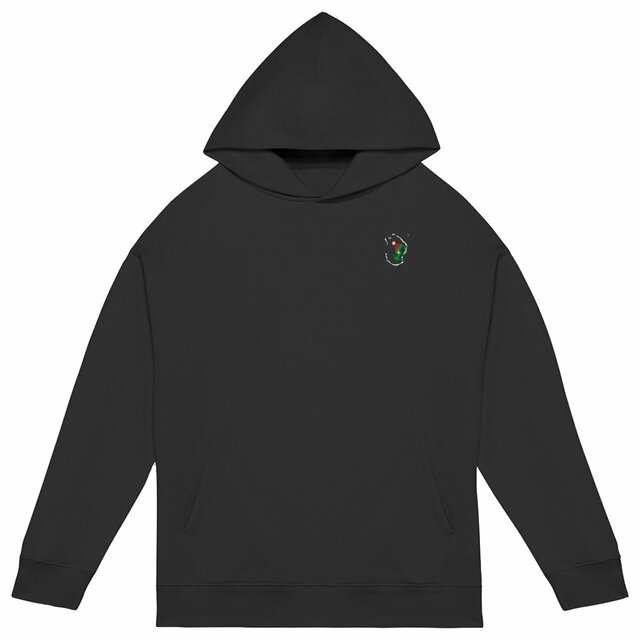 Image back Sweat à capuche Unisexe Oversized - Premium Plus - Nyamba