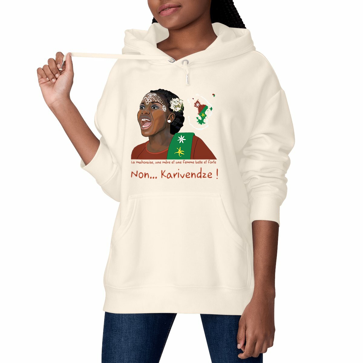 Image front Sweat à capuche Unisexe - Premium Plus - Karivendze