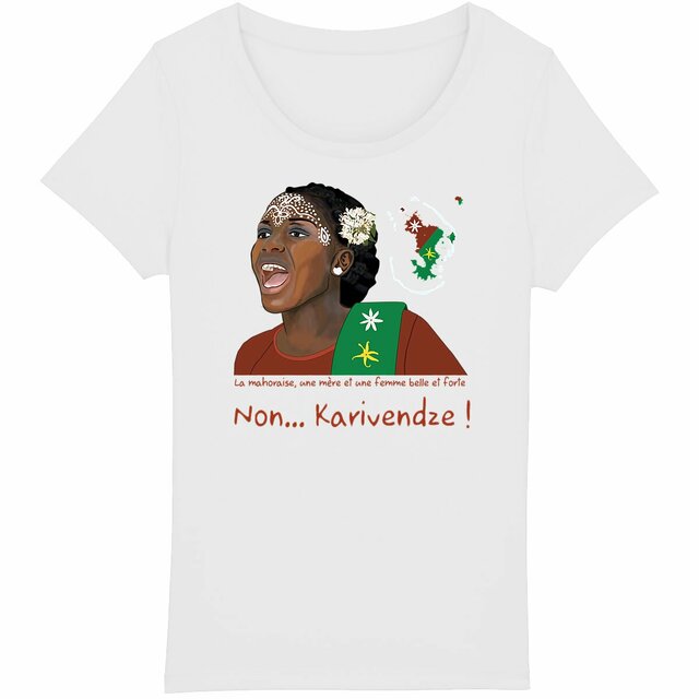 Image back T-shirt Femme - Premium - Karivendze