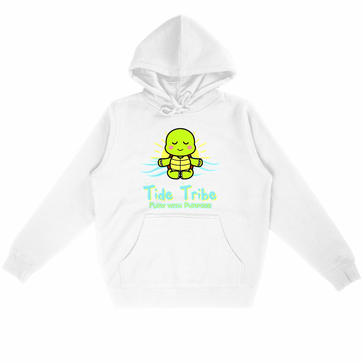 Image back Yogi Tide Tribe - Unisex Lightweight Hoodie