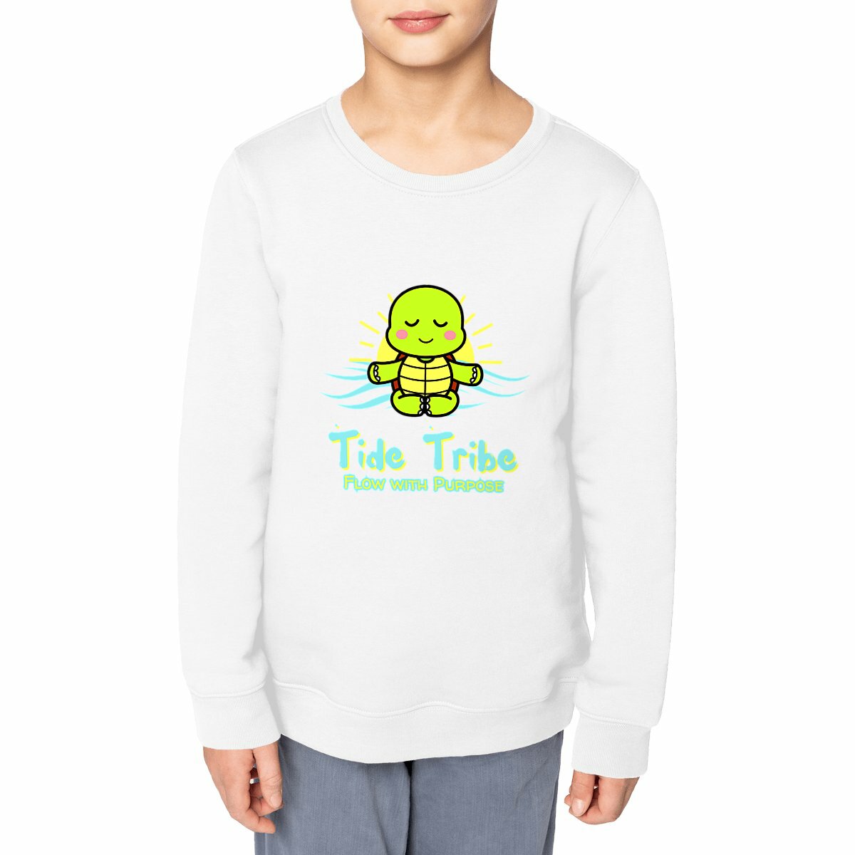 Image front Yogi Tide Tribe - Kids lightweight sweatshirt