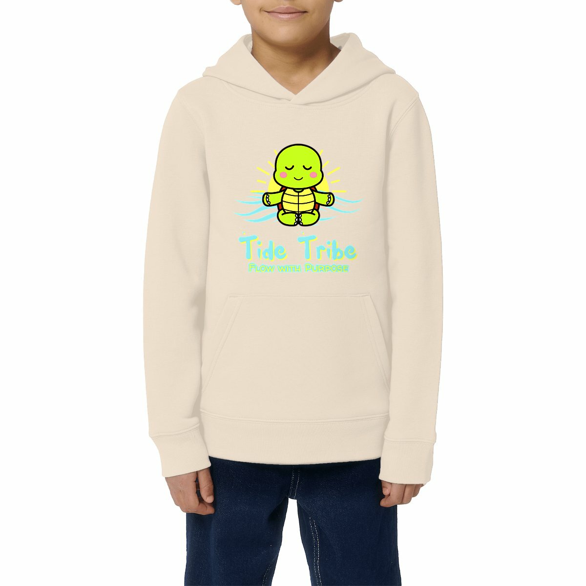 Image front Yogi Tide Tribe - Kids Heavyweight hoodie