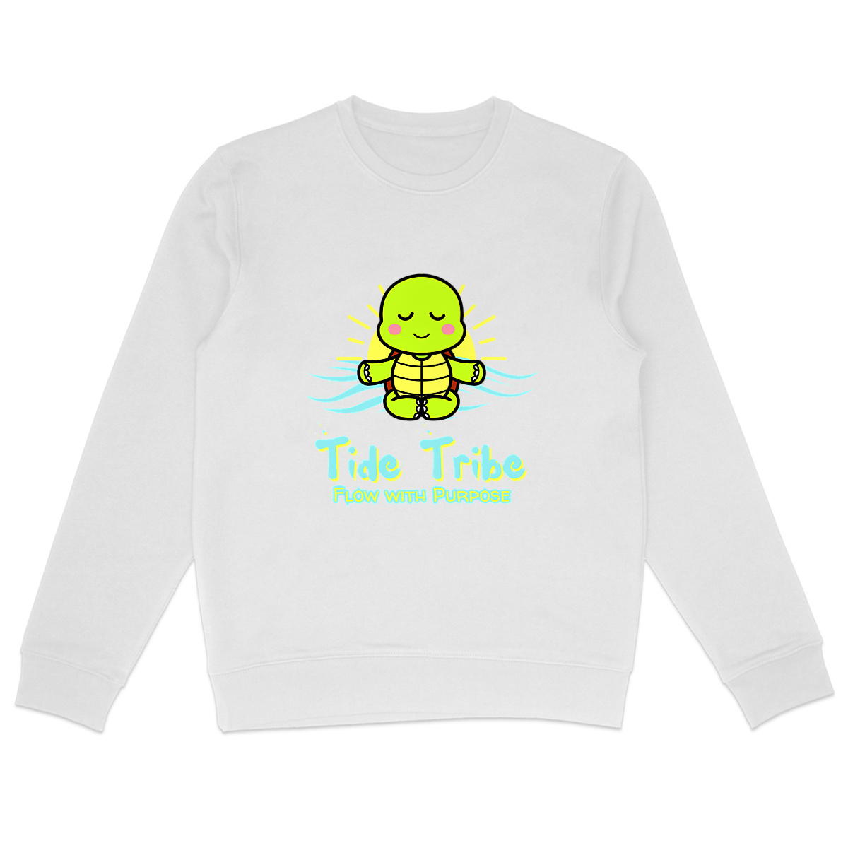 Image back Yogi Tide Tribe - Lightweight Unisex Sweatshirt