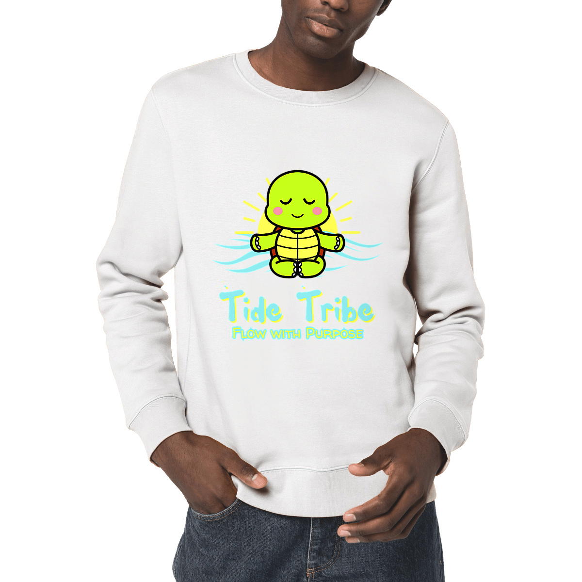 Image front Yogi Tide Tribe - Lightweight Unisex Sweatshirt