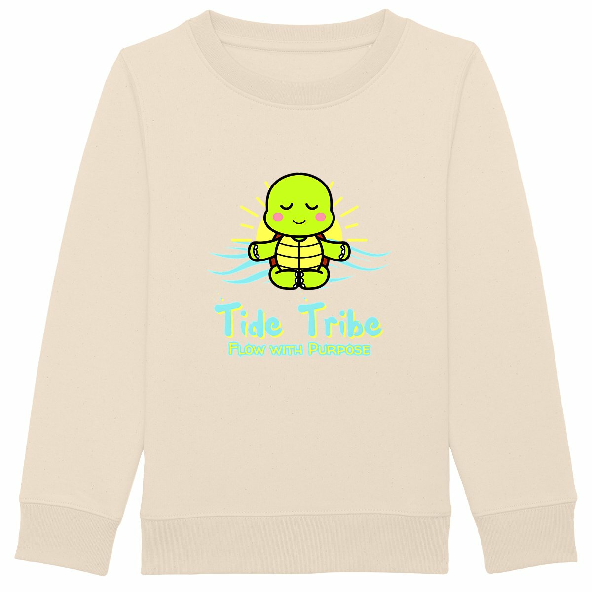 Image back Yogi Tide Tribe - Kids Heavyweight Sweatshirt