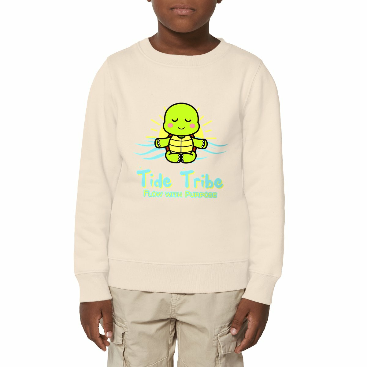 Image front Yogi Tide Tribe - Kids Heavyweight Sweatshirt