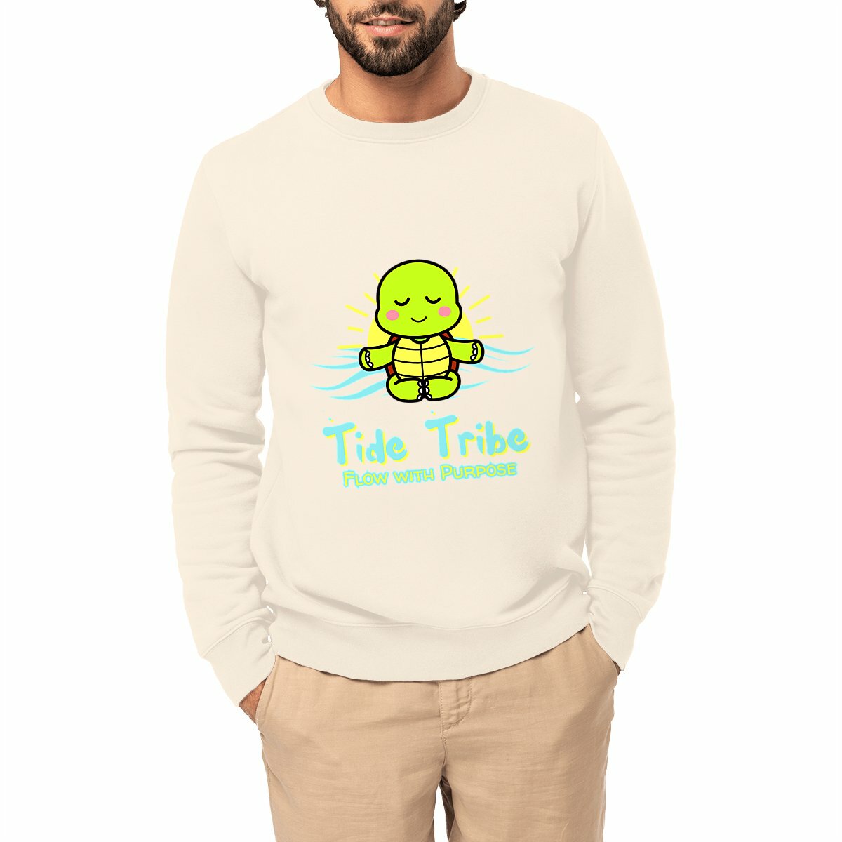 Image front Yogi Tide Tribe - Heavyweight Unisex sweat-shirt