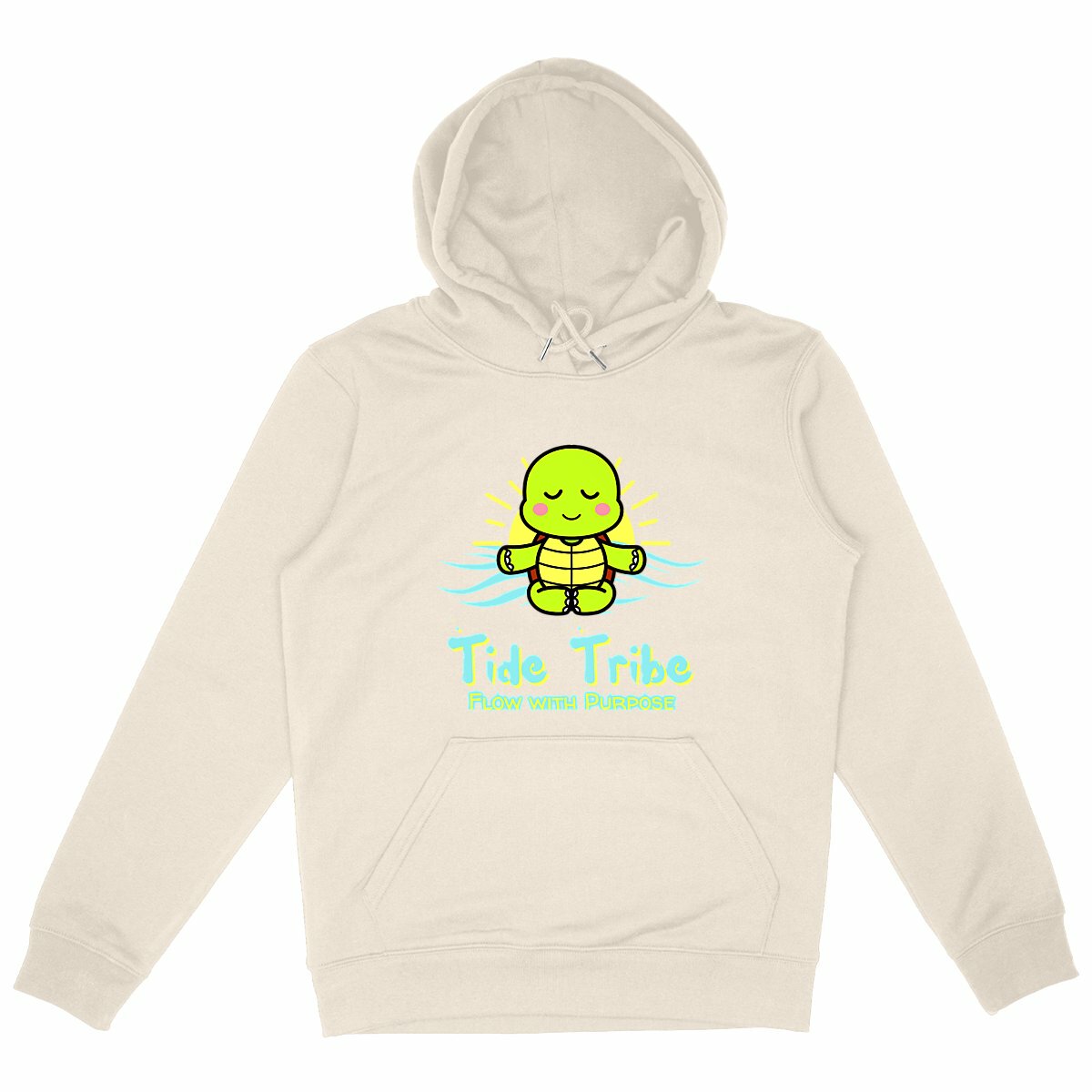 Image back Yogi Tide Tribe - Unisex Heavyweight Hoodie