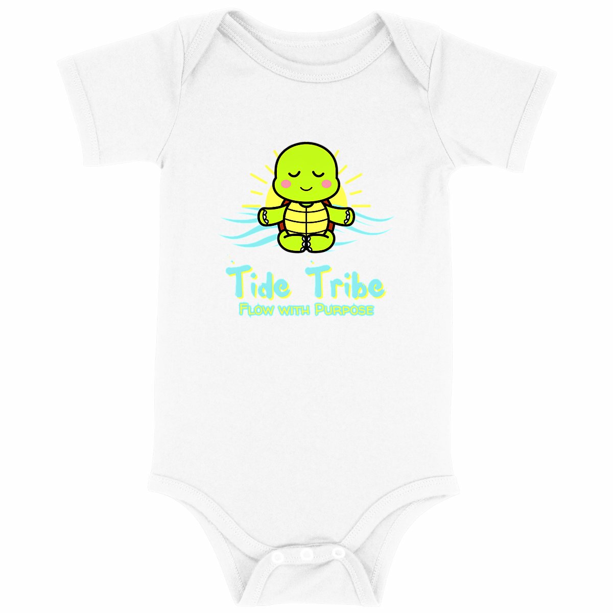 Image back Yogi Tide Tribe - Baby Bodysuit