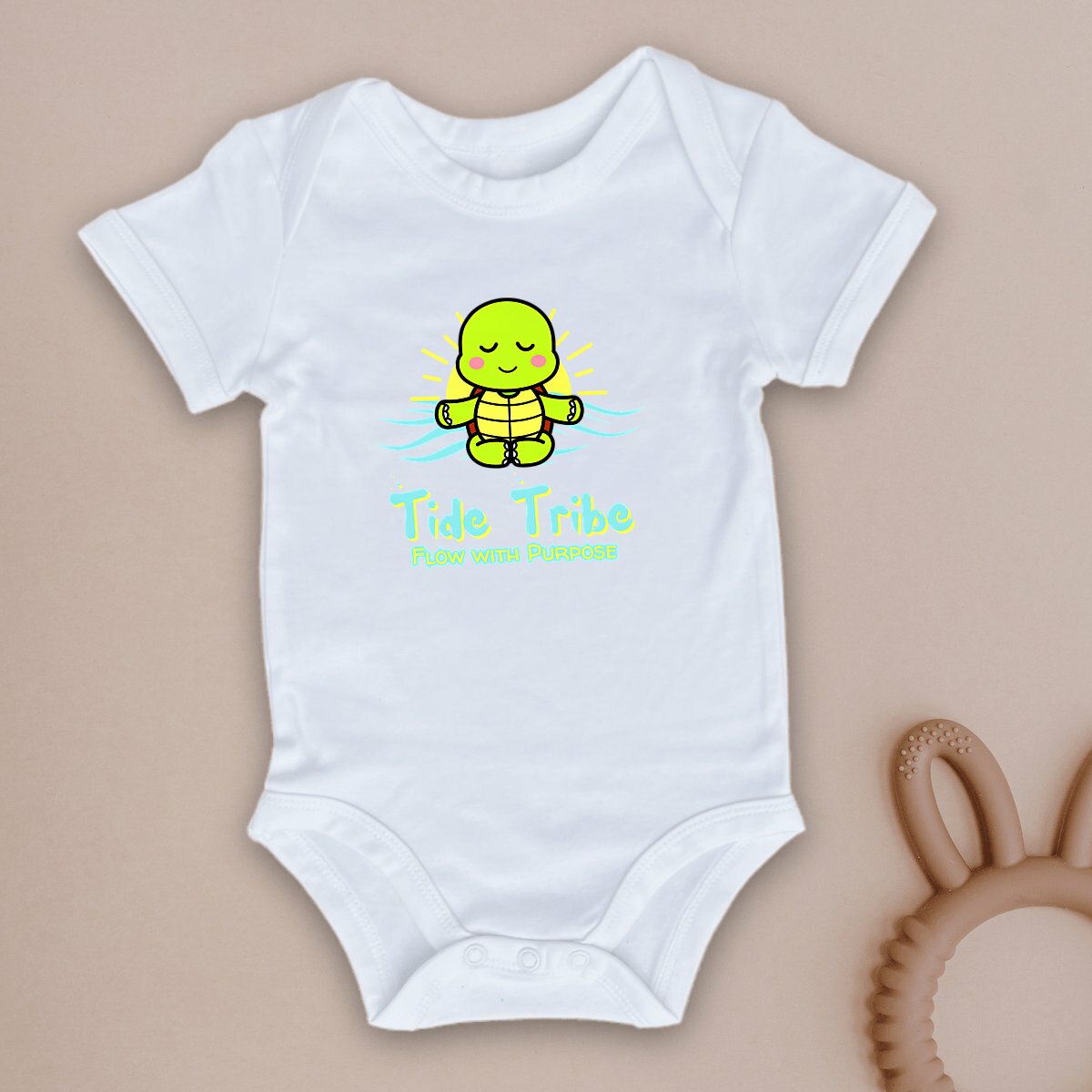 Image front Yogi Tide Tribe - Baby Bodysuit