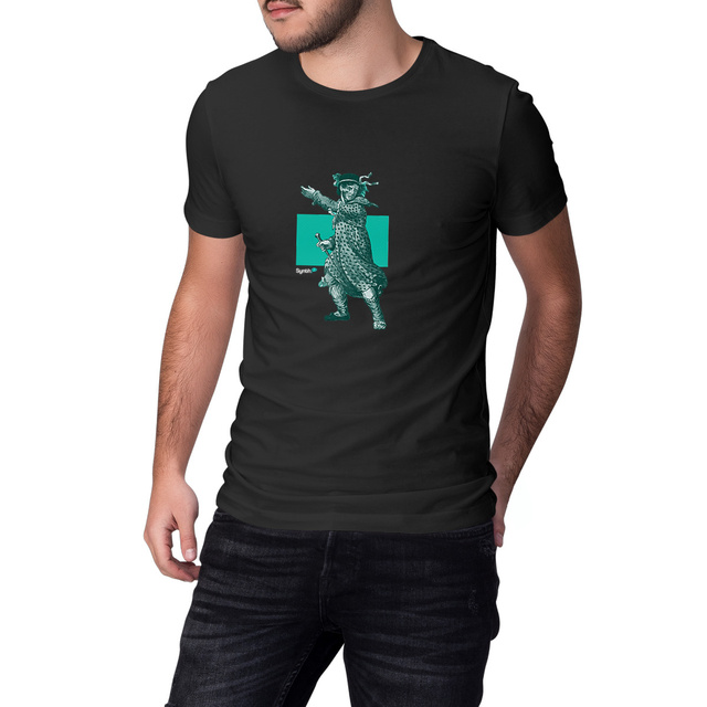 Image front T-shirt Unisexe épais - Luddites, Unissez-vous! - Vert